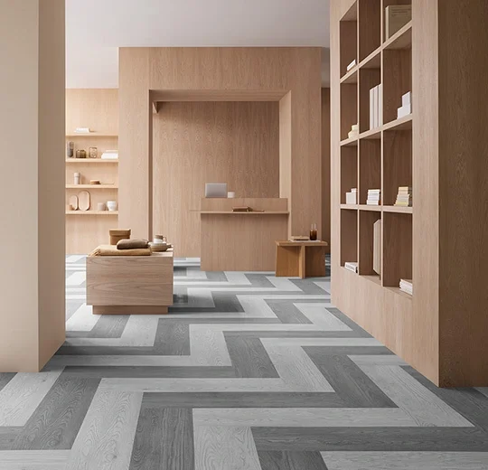 Flotex Wood Planks — imagem de aplicação
